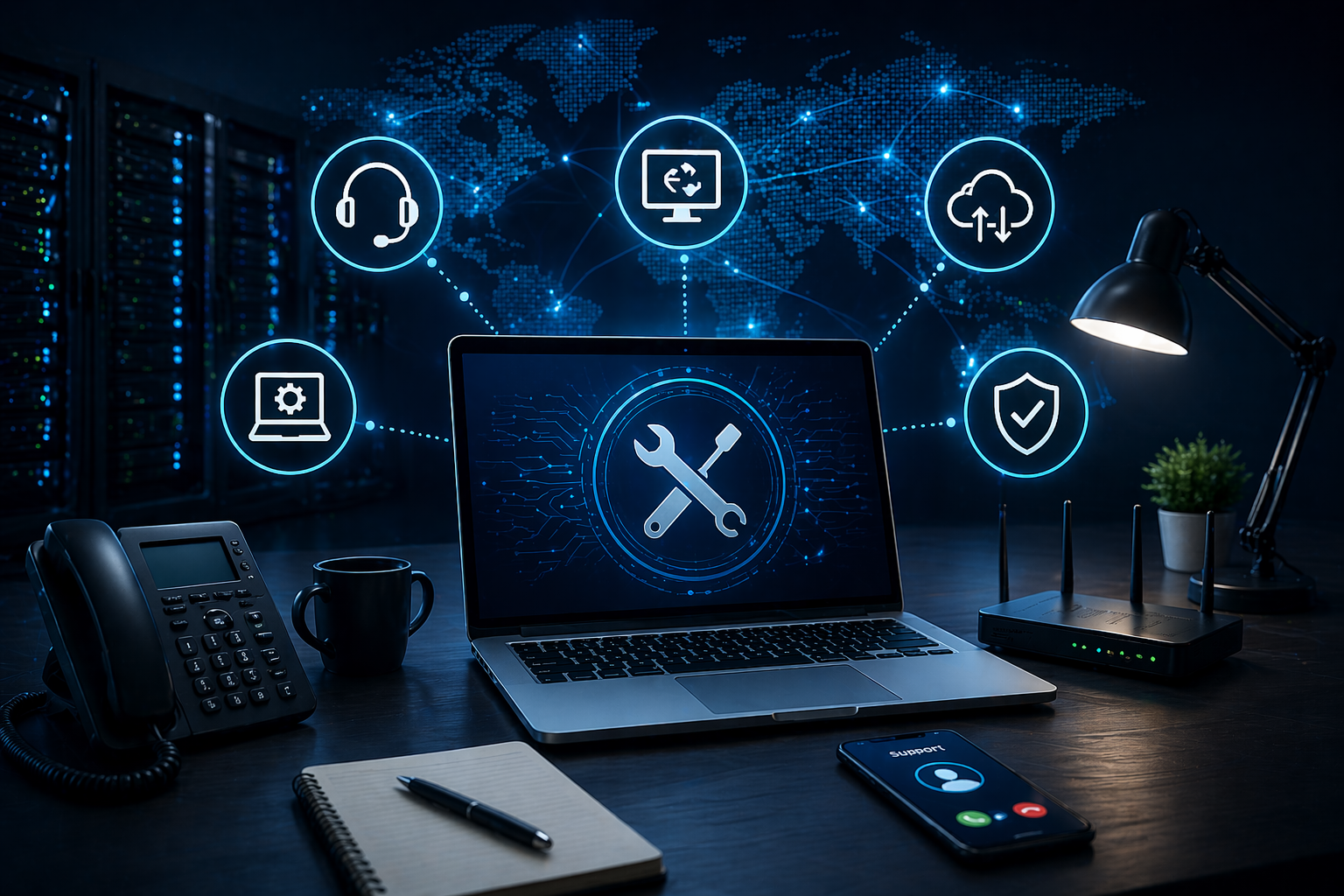 On-demand IT support and troubleshooting